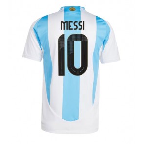 Argentina Lionel Messi #10 Domácí Dres Copa America 2024 Krátký Rukáv